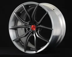 57FXX PRO 19 Dark Gunmetal w] Brushed Rim.webp